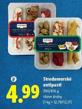 Antipasti mediterran