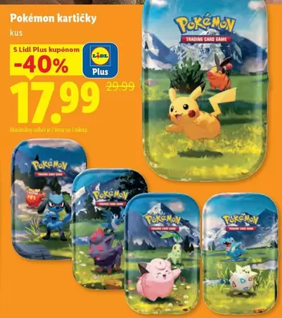 Pokemon - Pokémon kártyčky