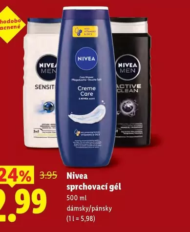 Nivea - sprchovací gél