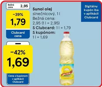 Sunol olej slnečnicový