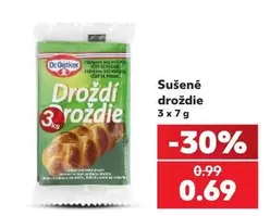 Sušené droždie