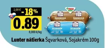 Lunter nátierka Škvarková, Sojakrém