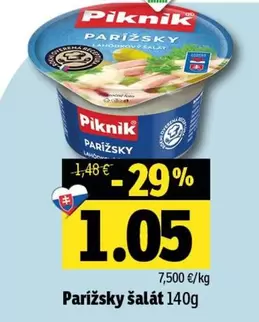 Parížsky šalát