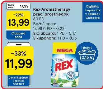 Rex Aromatherapy prací prostriedok