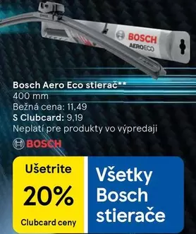 Bosch - stierače