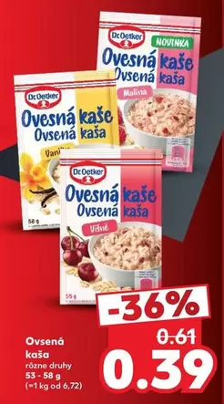 Dr Oetker - Ovsena kaše