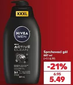 Nivea - Sprchovací gél Active Clean