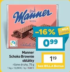 Schoko Brownie oblátky