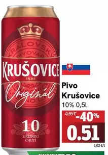 Pivo 10% 0,5l