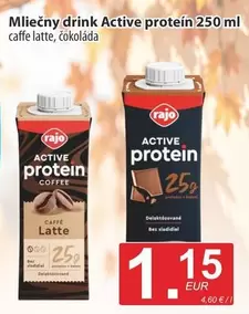 Mliečny drink Active protein