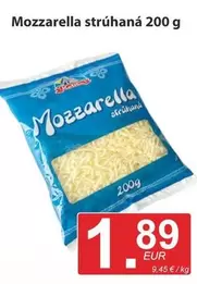 Mozzarella strúhaná