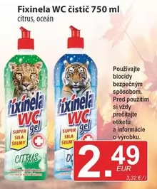 WC čistič 750 ml