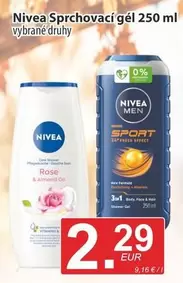 Nivea - Sprchovací gél