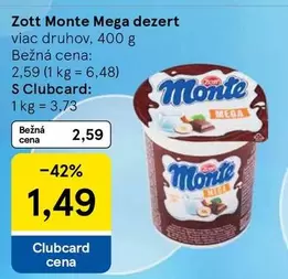 Monte Mega dezert
