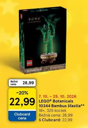 Lego - LEGO Botanicals 10344 Bambus šťastia