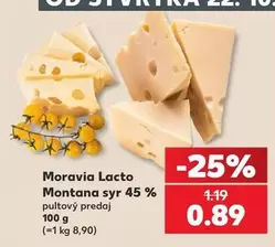 Montana sýr 45 %