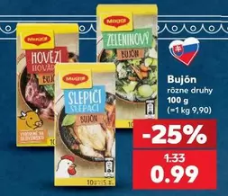Buión rôzne druhy