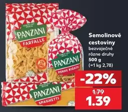 Semolinové cestoviny