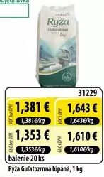 Ryža Guľatozrnná lúpaná, 1 kg
