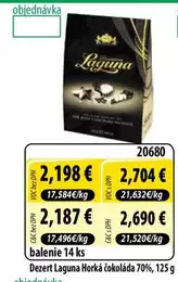 Dezert Laguna Horká čokoláda 70%