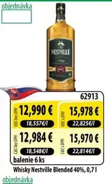 Whisky Blended 40%, 0,7 l