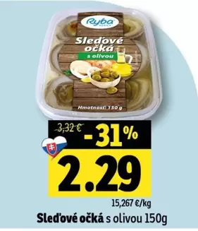 Sled'ové ocká s olivou
