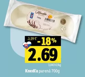 Knedľa parená