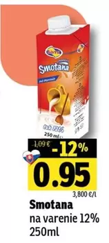 Smotana na varenie