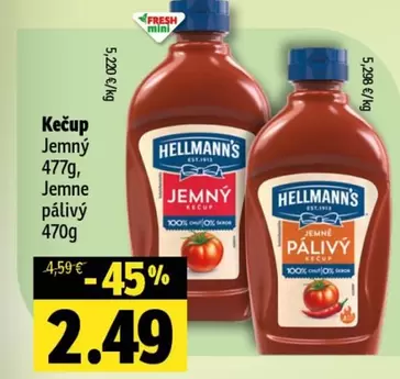 Kečup Jemný pálivý