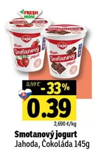Smetanový jogurt