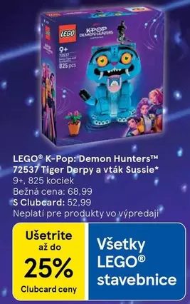 Lego - LEGO K-Pop: Demon Hunters™ 72537 Tiger Derpy a vták Sussie