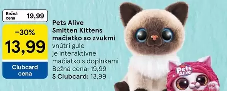 Smitten Kittens mačiatko so zvukmi