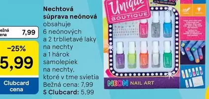 Nechtová súprava neónová