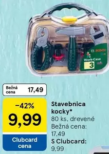 Bosch - Stavebnica kocky*