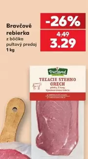 Bravčové rebr
kaz z bôčika