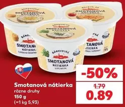Smotanová nátierka