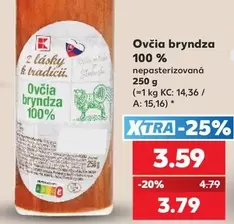 Ovčia bryndza 100%