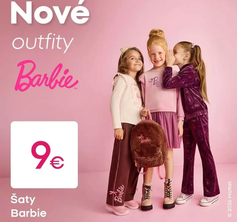 Barbie - Nové outfity