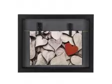Hama galéria portrétová CAVO, čierna, 16,5x21,5 cm