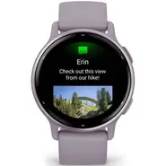 Inteligentné hodinky Garminvívoactive 5 - Orchid / Silicone Band