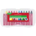 Faber-Castell: Trojhranné Jumbo voskové pastelky, sada 12 kusov