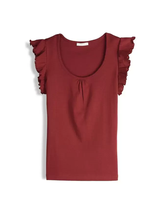 Basic ribbed t-shirt