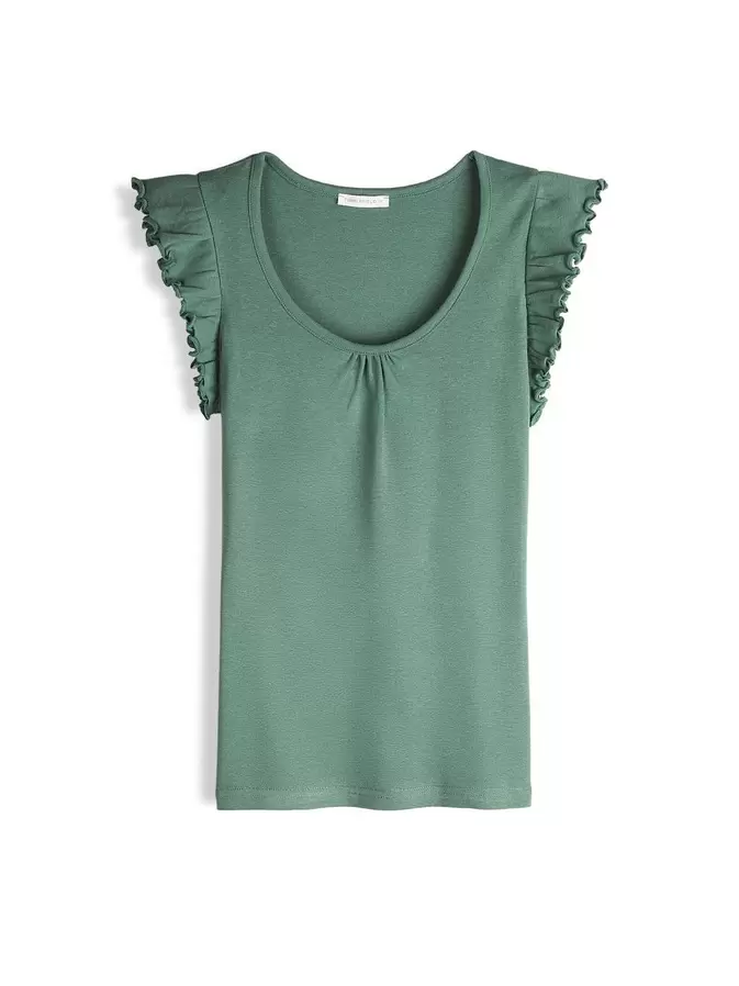 Basic ribbed t-shirt