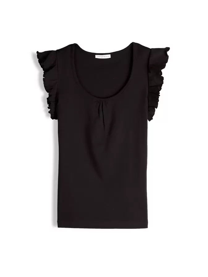 Basic ribbed t-shirt
