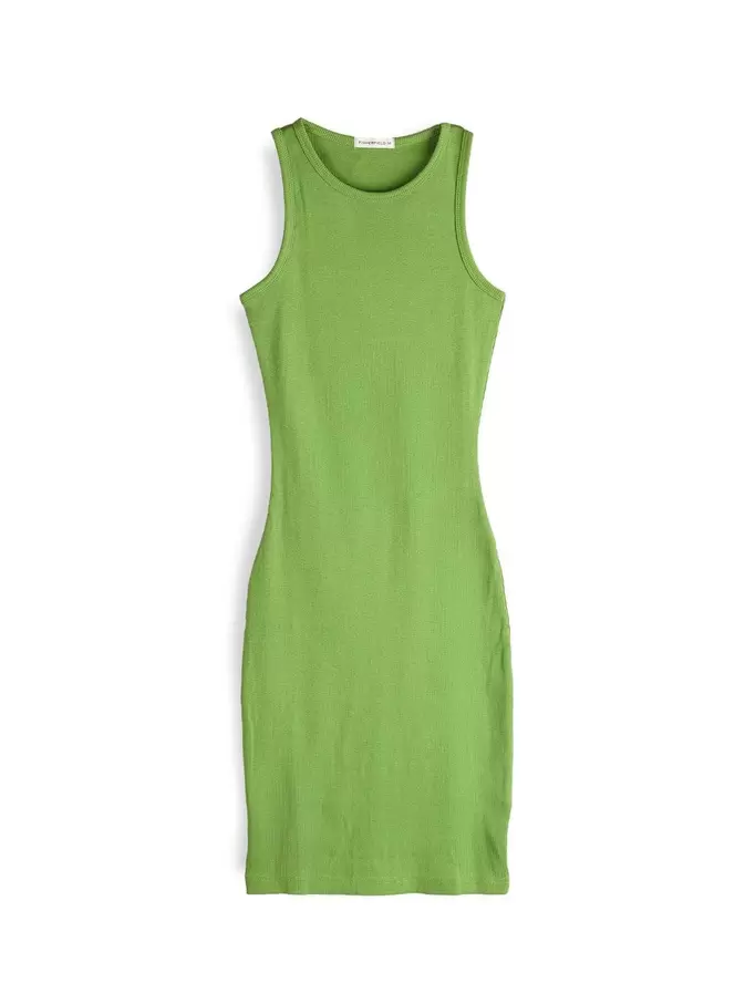 Ladies mini ribbed bodycon dress