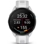 Inteligentné hodinky GarminForerunner 165 - Mist Grey / Whitestone