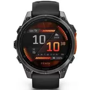 Inteligentné hodinky Garminfenix 8 47 mm AMOLED - Slate Gray / Black Silicone Band