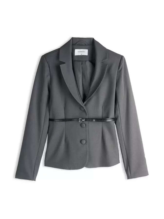 Blazer with belt
