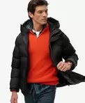 Hooded Tech Padded Jacket