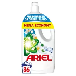Ariel Fresh Breeze of Greek Island prací gél 3.87l, 86 praní